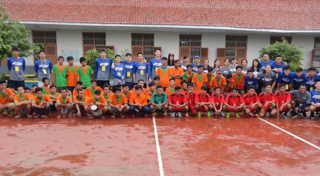 LPKA Tangerang Tanding Futsal Dengan UPH