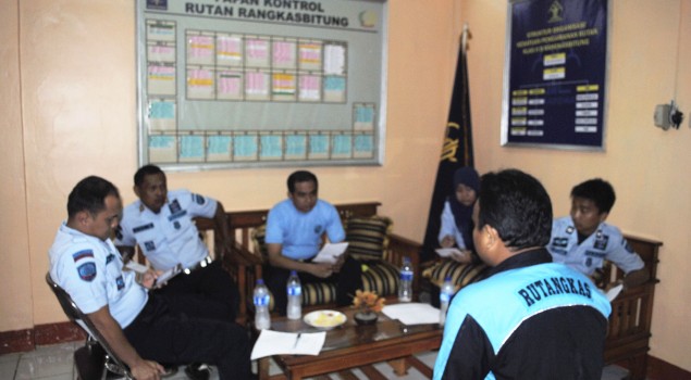 Rutan Rangkasbitung Gelar Fit & Proper Test  Calon Kandidat Jaro Wbp