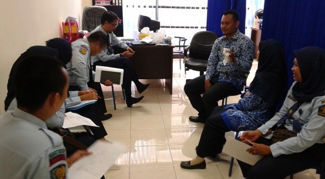 PK Bapas Serang Pelajari Penggunaan Alat Tes Narkoba