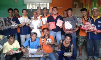 Warga Binaan Lapas Kelas II A Batam Dibekali Kemampuan Membuat Kerajinan