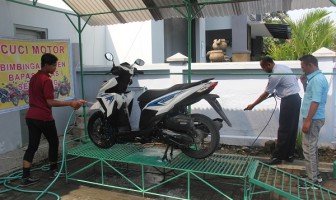 Bapas Semarang Luncurkan Pencucian Motor oleh Klien