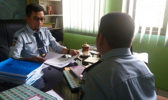 Kepala Pos Bapas Rengat Konsultasikan Kegiatan ke Bapas Pekanbaru
