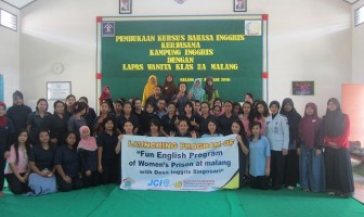 Lapas Wanita Malang Bekali Napi dengan Kursus Bahasa Inggris