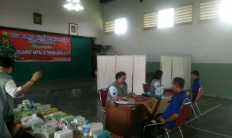 70 Penghuni Rutan Wonosari Mendapat Pemeriksaan Kesehatan