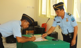 Kacabrutan Lantik Pejabat Baru Cabrutan Saumlaki