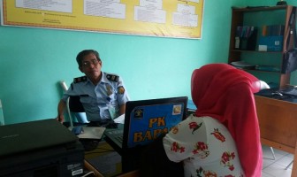 PK Bapas Pekanbaru Ambil Data Penjamin PB WBP