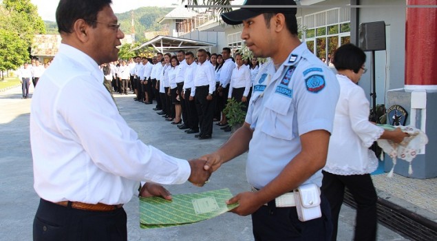 Gagalkan Narkoba, P2U Lapas Ambon Raih Penghargaan