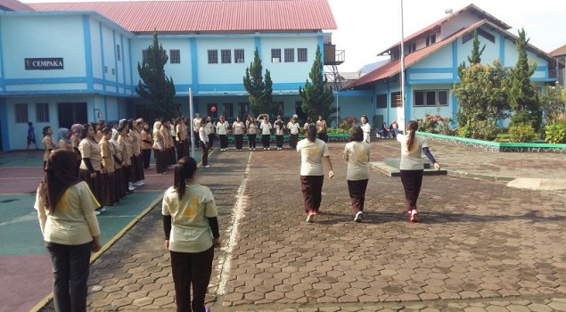 WBP Lapas Wanita Bandung Ikuti Scouting Skill Kepramukaan