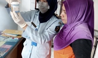 Lapas Wanita Malang Uji Urin 20 WBP