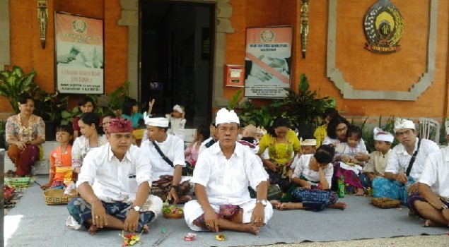 Bapas Karangasem Selenggarakan Upacara Piodalan