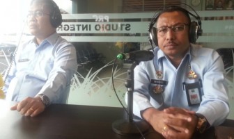 Kunjungan Plh.Kakanwil Sulut dan Kepala Divisi Keimigrasian Ke RRI Manado