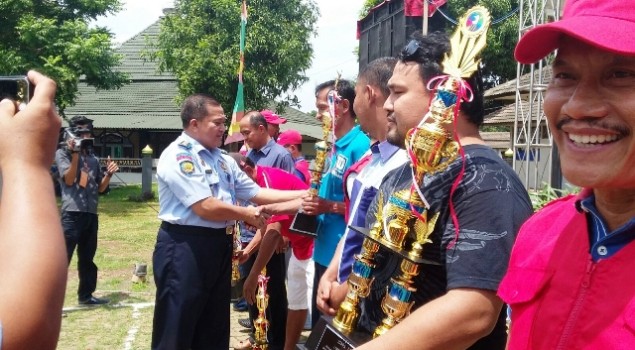 15 Napi Jadi Majelis Olahraga Lapas Kedungpane