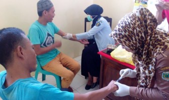 58 WBP Rutan Pinrang Ikuti Penyuluhan HIV/AIDS dan VCT