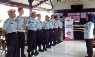 Kalapas Serang Tekankan Kewaspadaan kepada Jajaran Pengamanan