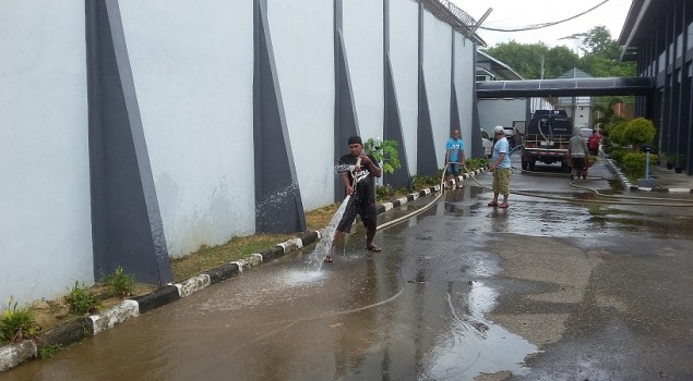 Lapas Narkotika Samarinda Dukung Program Indonesia Bebas Sampah