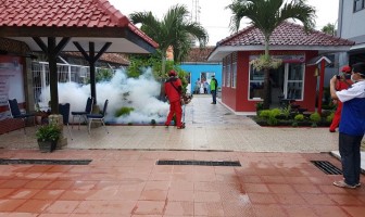 Rutan Pandeglang & Samarinda Lakukan Pengasapan Cegah DBD