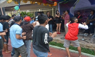 Hilangkan Kejenuhan, WBP Rutan Samarinda Dapat Hiburan