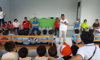 Kacabrutan Amurang Perkenalkan Kondisi Rutan kepada Murid TK