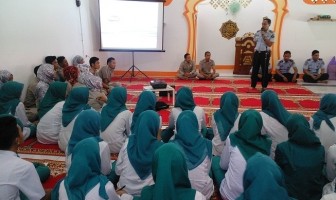 Lapas Narkotika Sungguminasa Paparkan Program Rehab Narkoba kepada Siswa SMK