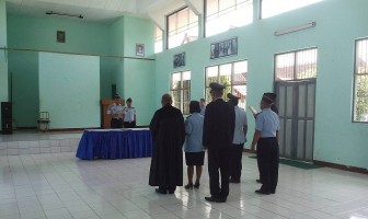 Kalapas Lantik 2 Kasubsi di Lapas Ambon