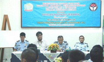15 Narapidana Cipinang Dilatih Teknik Pendingin Ruangan