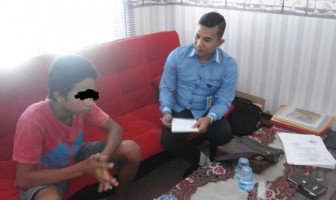 Kepala Pos Bapas Siak Dampingi Proses Diversi ABH