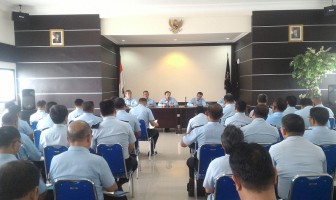 Usai Dikunjungi Menkumham, Kakanwil Sulut Gelar Rapat Tindak Lanjut