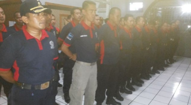 Satgas Kamtib & P4GN se-Korwil Madiun Merazia Lapas Madiun