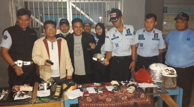 Satgas Kamtib Sumsel Razia Lapas Lubuk Linggau