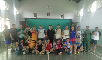 Rutan Wonosari-Kodim 0730 Berlatih Bultangkis Bersama