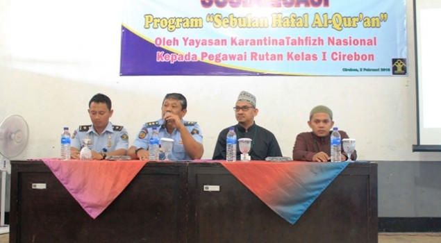 Rutan Cirebon Sosialisasikan Program "Sebulan Hafal Al-Quran"