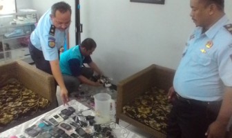 Lapas Subang Amankan Handphone dan Alat Hisap Sabu