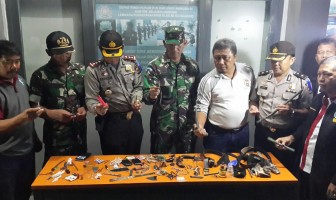 Lapas Kotaagung Gelar Razia Gabungan dengan Polri, TNI dan BNN
