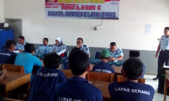 Program Pendidikan Kejar Paket A, B dan C  Lapas Serang Resmi Dibuka