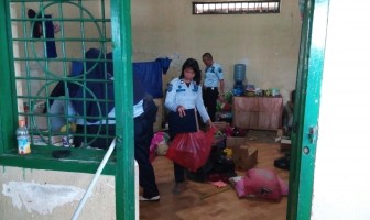 Rutan Majene Razia Kamar Hunian Saat Warga Binaan Ikuti Pengajian