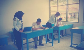 2 Orang Anak Pidana Ikuti UAS di Lapas Polewali