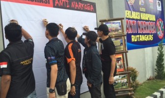 Rutan Rangkasbitung Deklarasikan Gerakan Narapidana Anti Narkoba