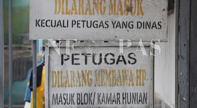 Napi, Pembesuk, Hingga Petugas Dilarang Bawa Handphone