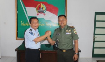 Kepala Rutan Painan Kunjungi Makodim 0311/Pessel