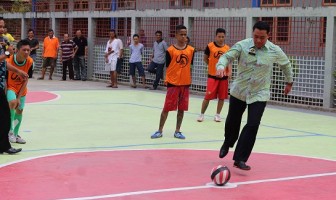 Turnamen Futsal Awali Kegiatan HUT PAS ke-52 di Rutan Manado