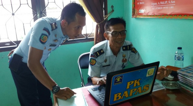 PK Pos Bapas Tembilahan Kembali Berburu Ilmu di Bapas Pekanbaru