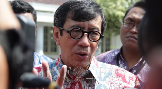 Yasonna: Anjing Pelacak akan Amankan Lapas