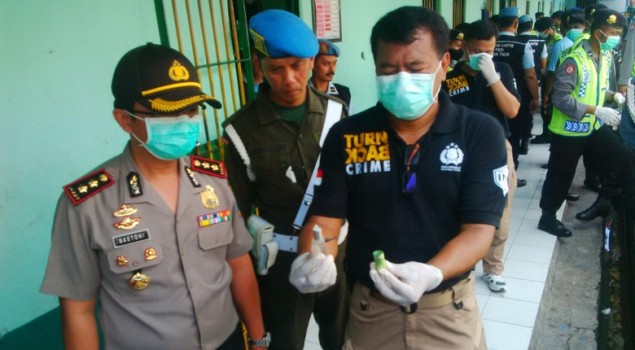 Petugas Gabungan Temukan Tiga Alat Hisap Sabu di Lapas Banyuwangi