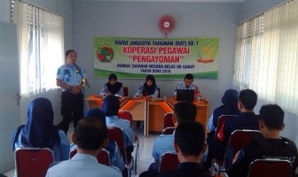 Kepala Rutan Garut Inginkan Koperasi Pegawai Lebih Maju