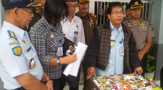 Lapas Bukit Semut Dirazia Tim Gabungan