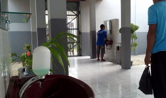 Lapas Ternate Sosialisasikan Penggunaan Wastafel di Kalangan WBP