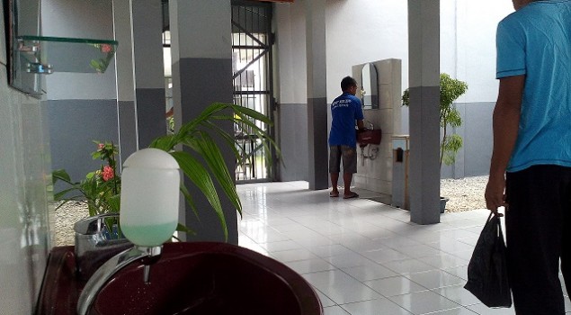 Lapas Ternate Sosialisasikan Penggunaan Wastafel di Kalangan WBP