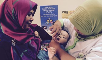 Rutan Jakarta Timur Ikut Sertakan 16 Anak WBP ikuti PIN Bebas Polio