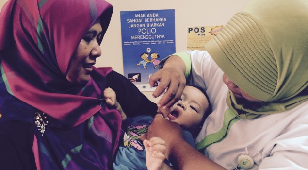 Rutan Jakarta Timur Ikut Sertakan 16 Anak WBP ikuti PIN Bebas Polio