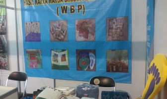 Karya WBP Lapas Wanita Tangerang Mejeng di Tangerang Expo 2016